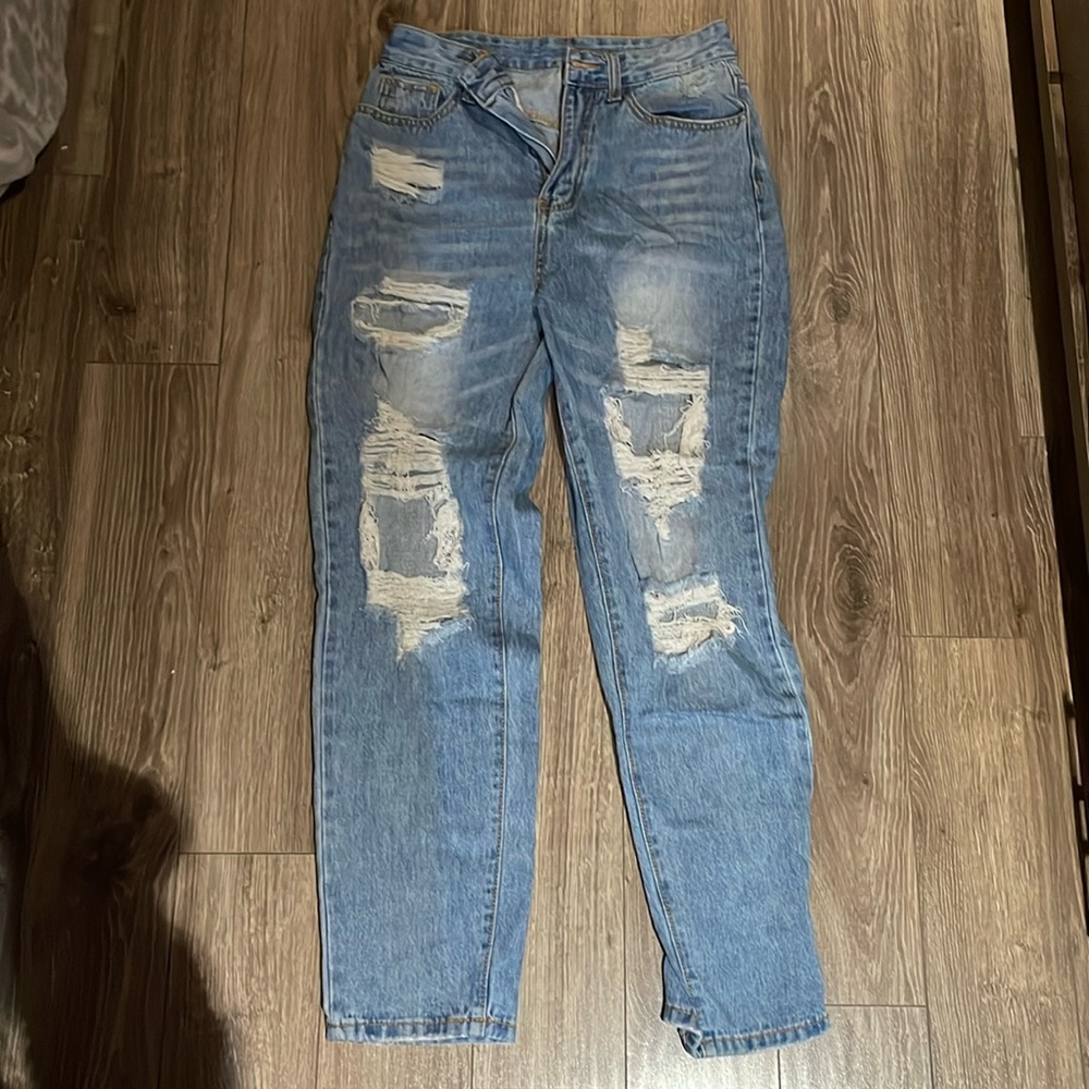 Shein ripped jeans